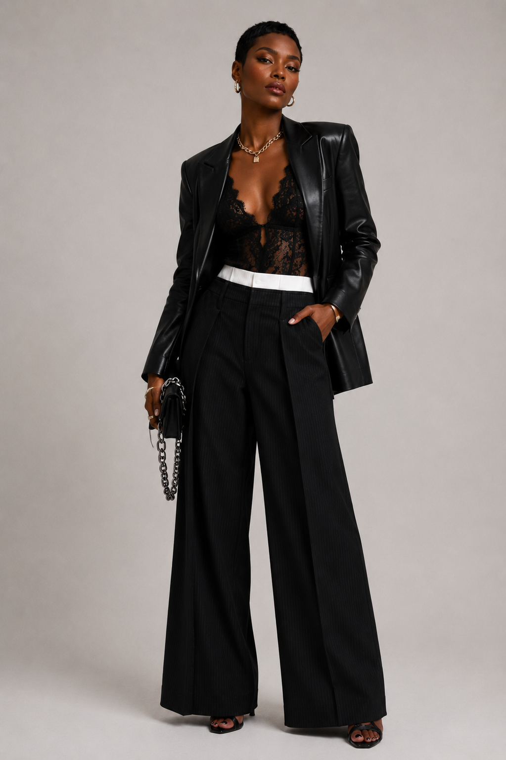 Muse Pinstripe Trouser