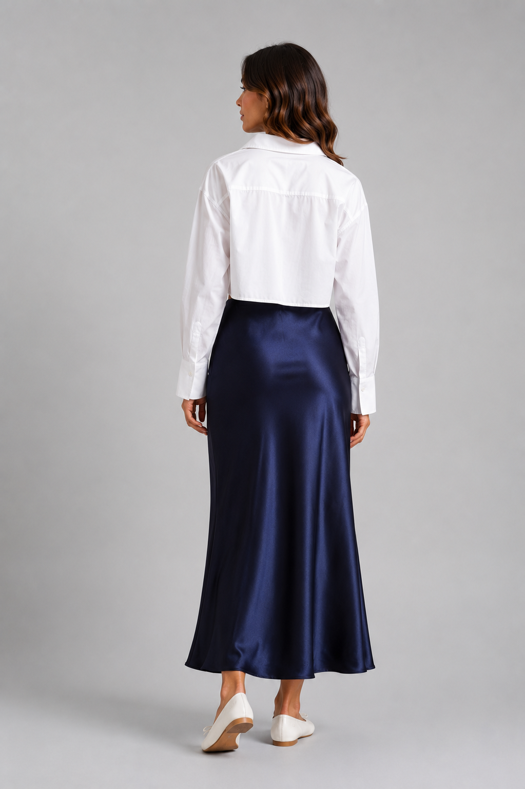 After Dark Satin Skirt