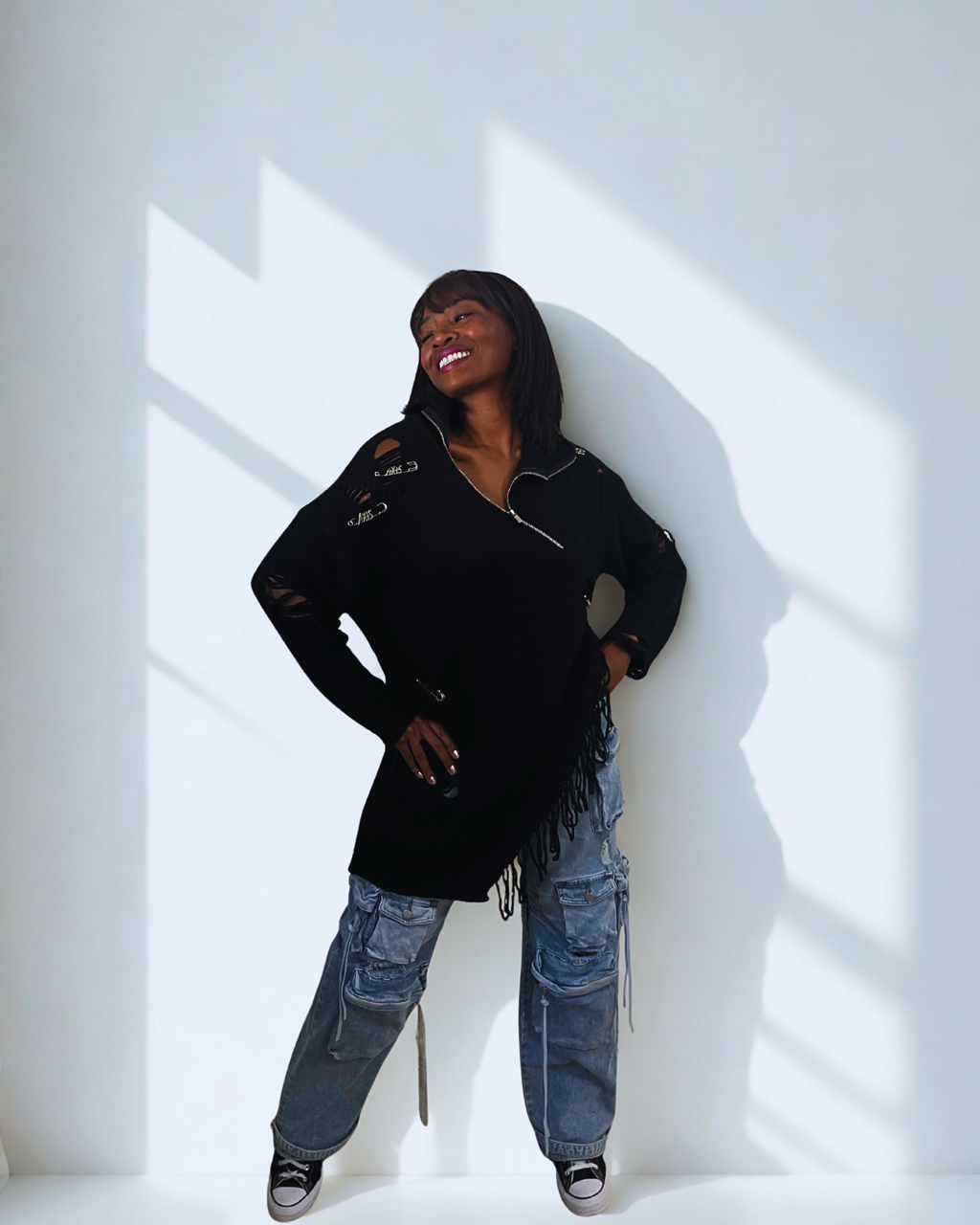 Blackout Relic Sweater Dress