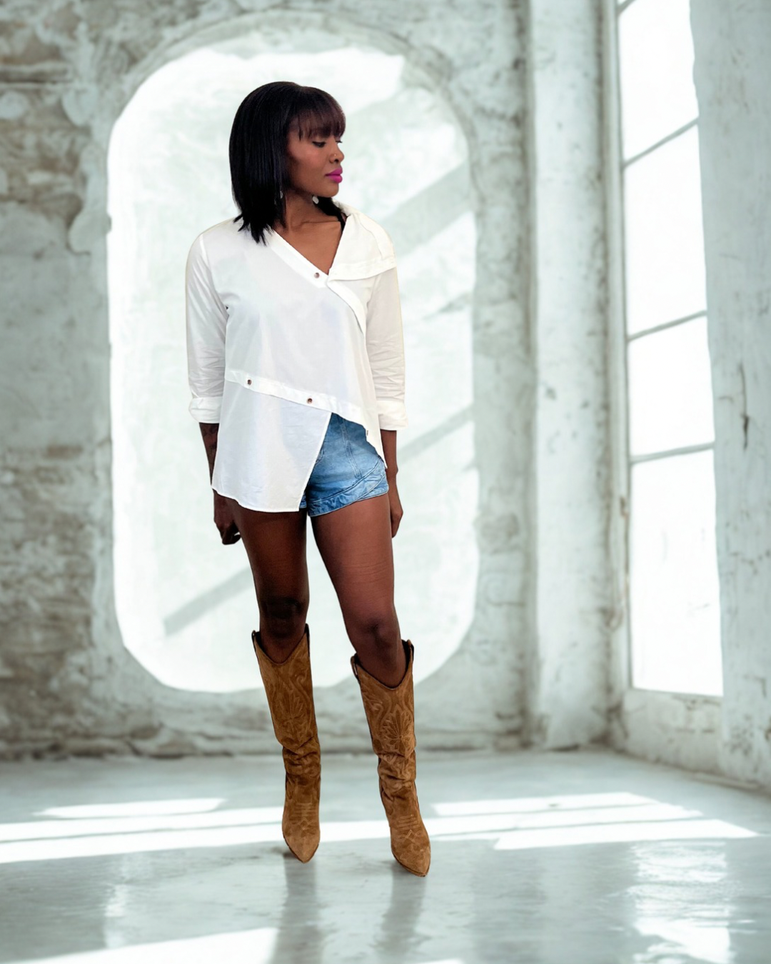 Architect Asymmetric Blouse