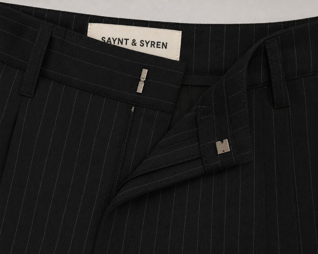 Executive Pinstripe Shorts