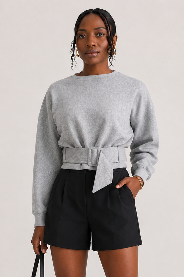 Slate Sculpt Sweatshirt