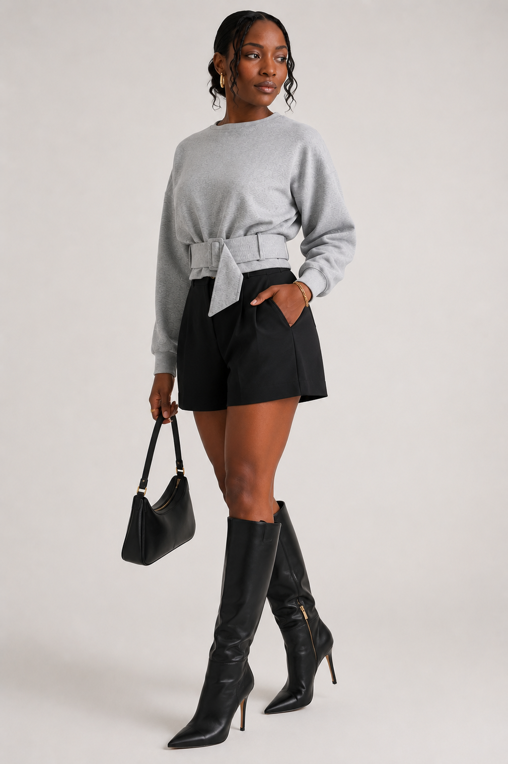 Slate Sculpt Sweatshirt