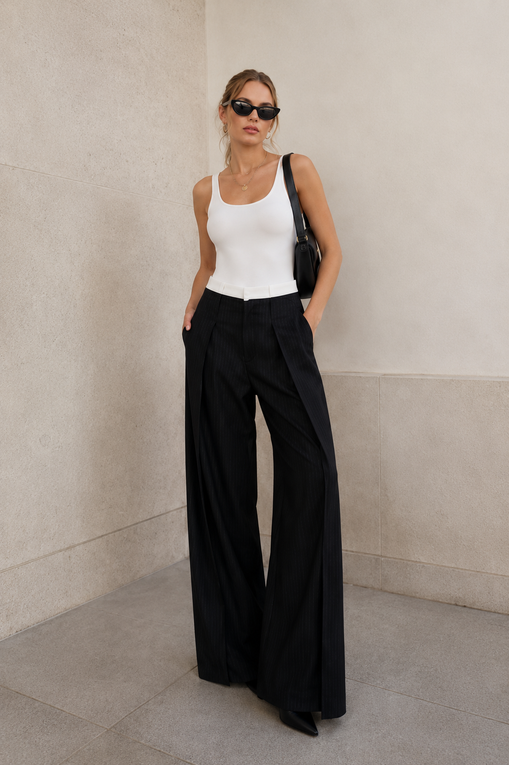 Muse Pinstripe Trouser