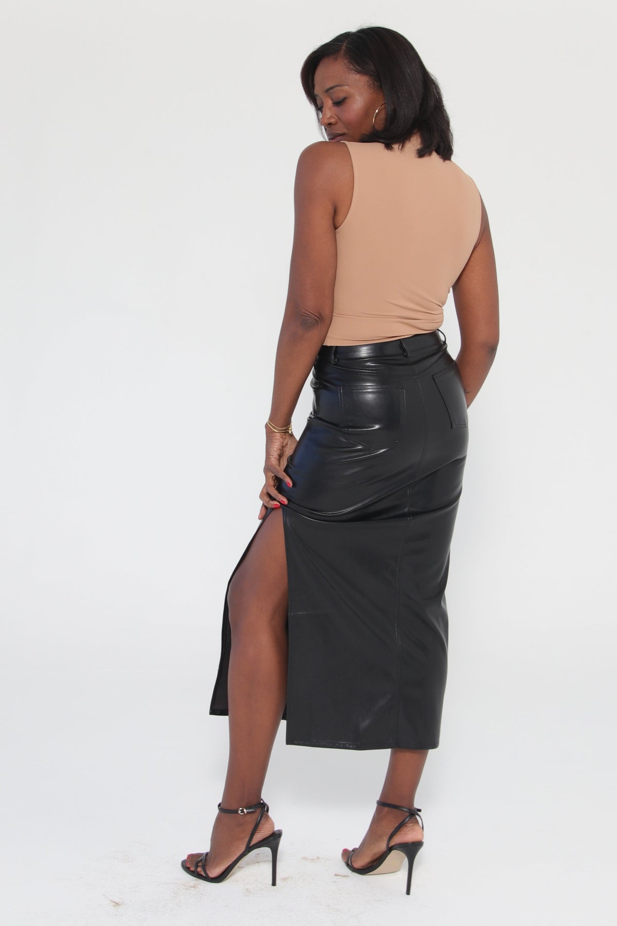 Sleek Split Maxi Skirt