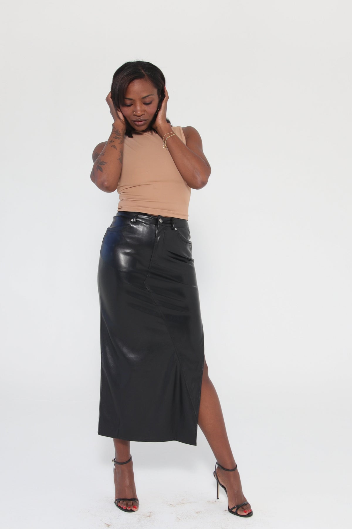 Sleek Split Maxi Skirt