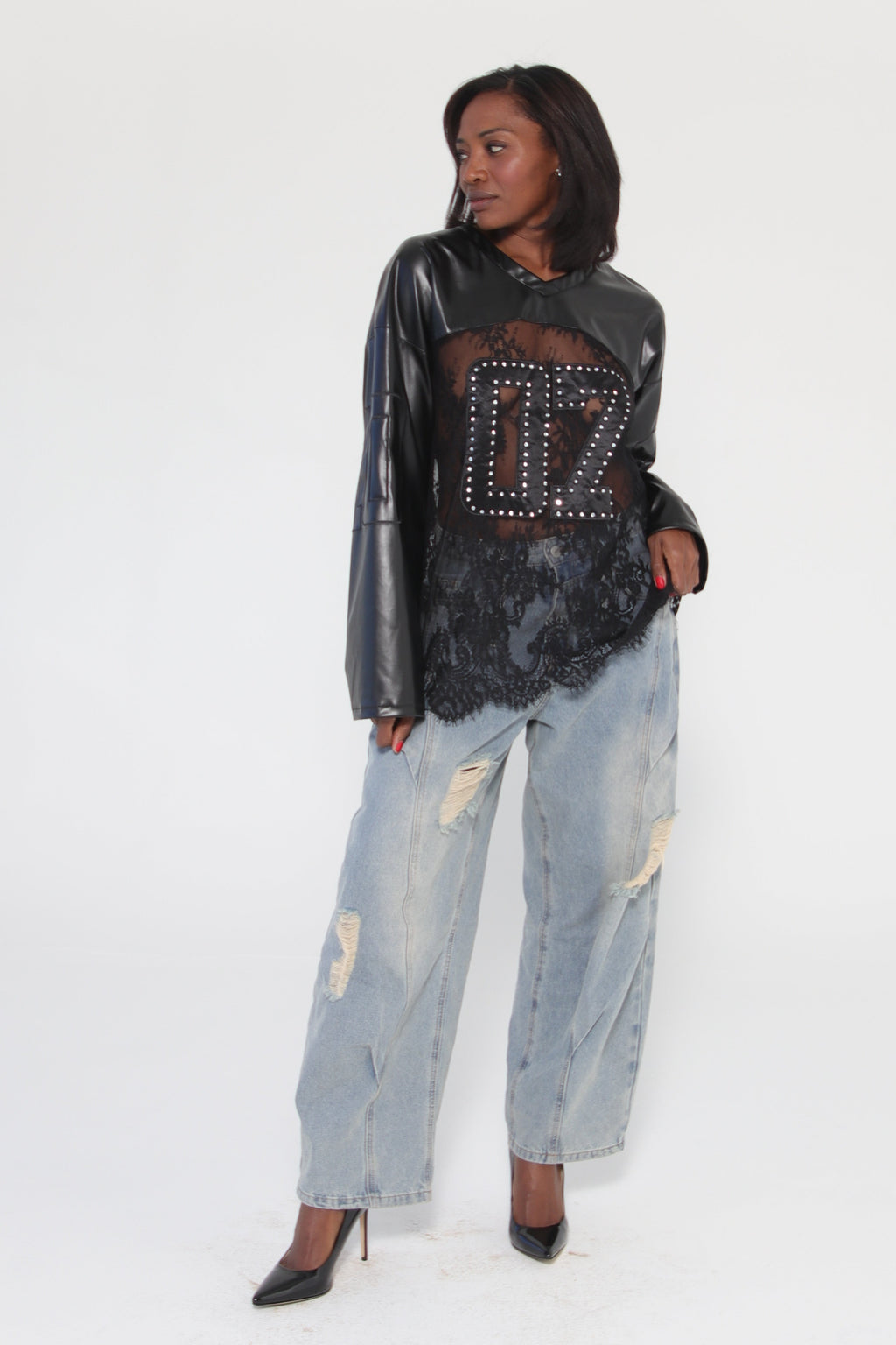 Midnight Lace Armor Tee