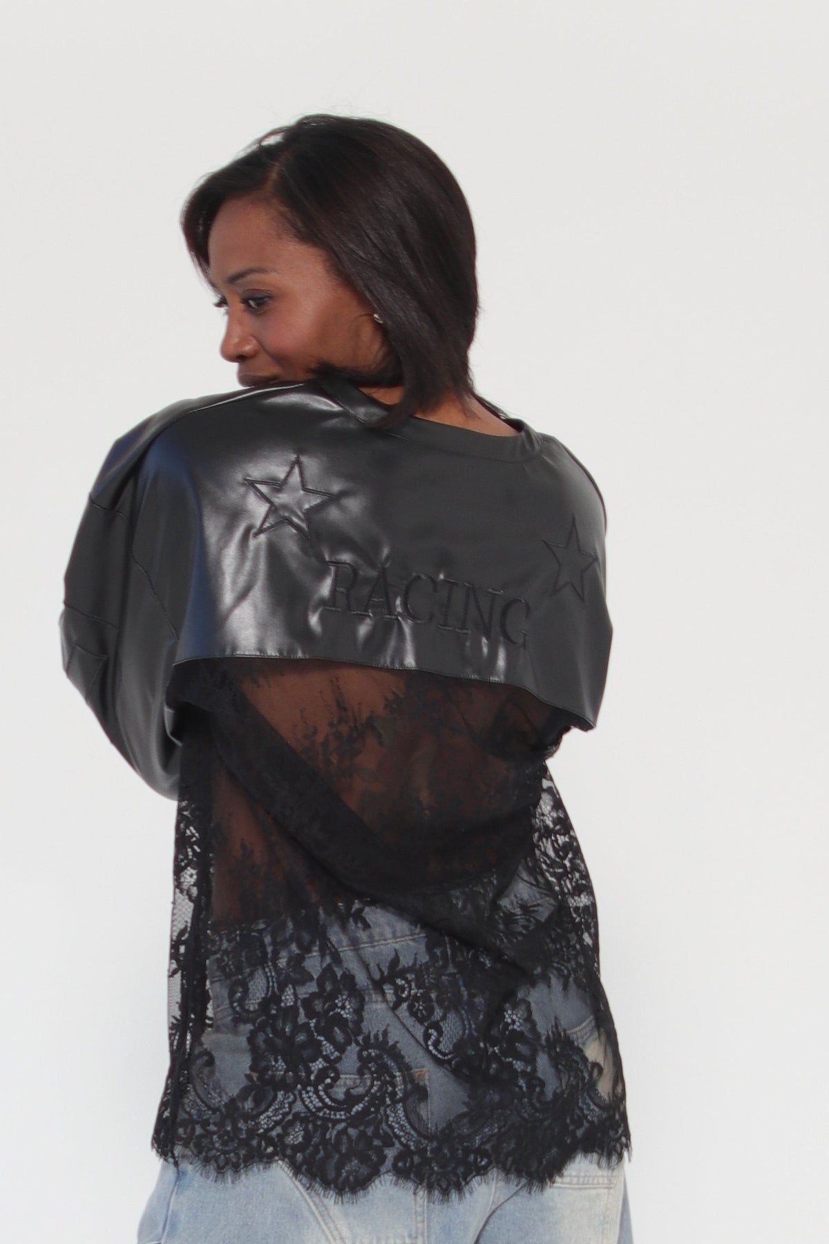 Midnight Lace Armor Tee