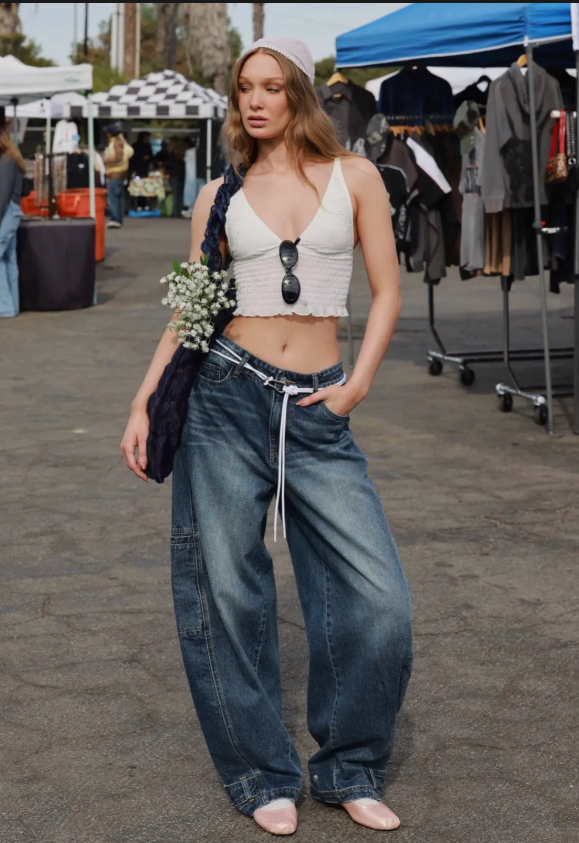 The Regent Barrel Jean