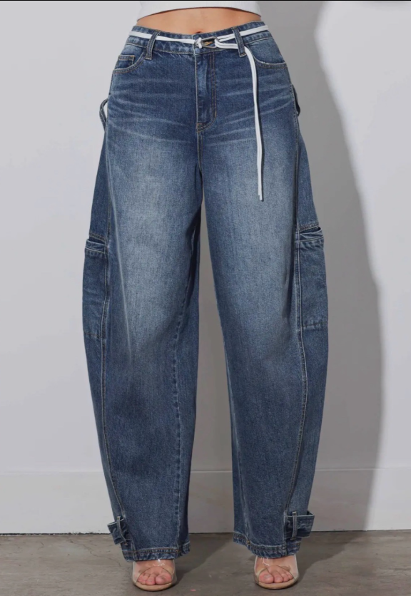 The Regent Barrel Jean
